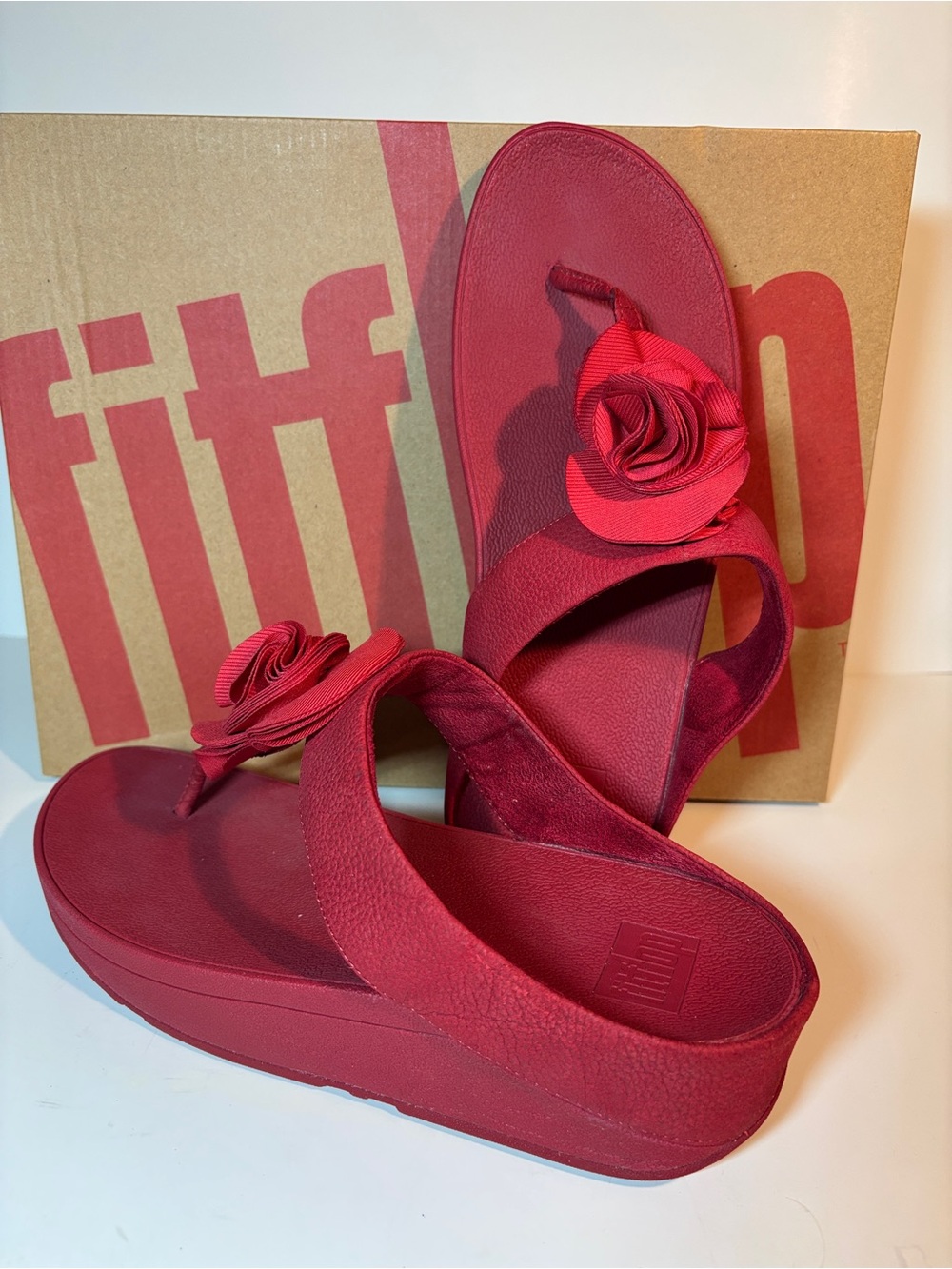 Fitflop Red Flatform